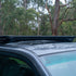 ARB Roof Rack Base with Mount Kit - Flat Rack with Wind Deflector