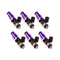 Injector Dynamics 2600-XDS Injectors - 60mm Length - 14mm Top - Denso Lower Cushion (Set of 6)