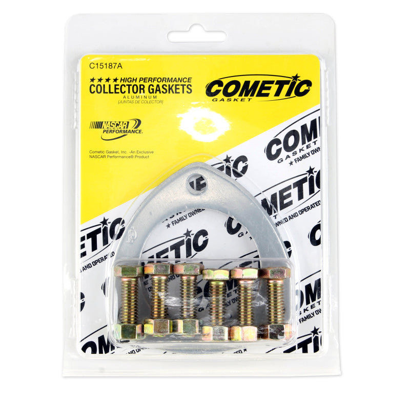 Cometic Exhaust Header Collector Gasket .040in Aluminum-2.5in Diameter Port-3.5in Bolt Circle-Set