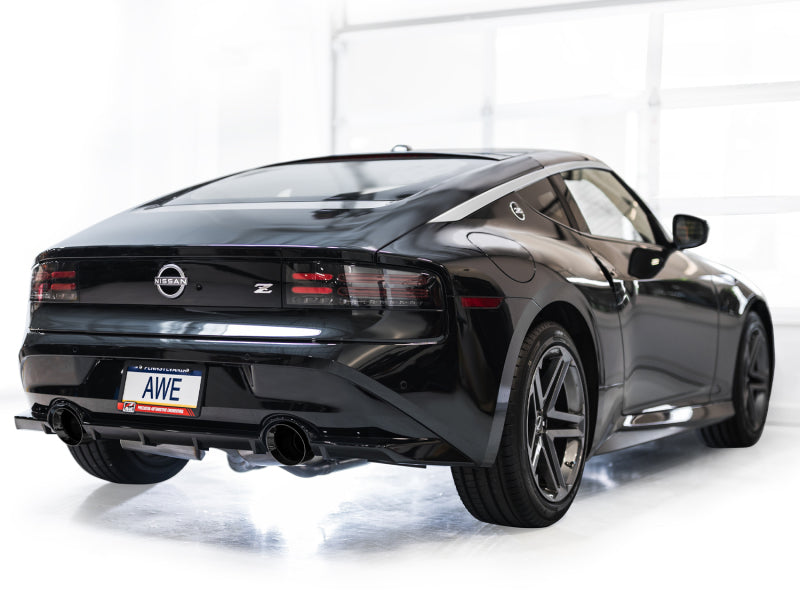 AWE Tuning Touring Edition Catback Exhaust System w/Diamond Black Tips for Nissan Z RZ34 RWD 3015-33400