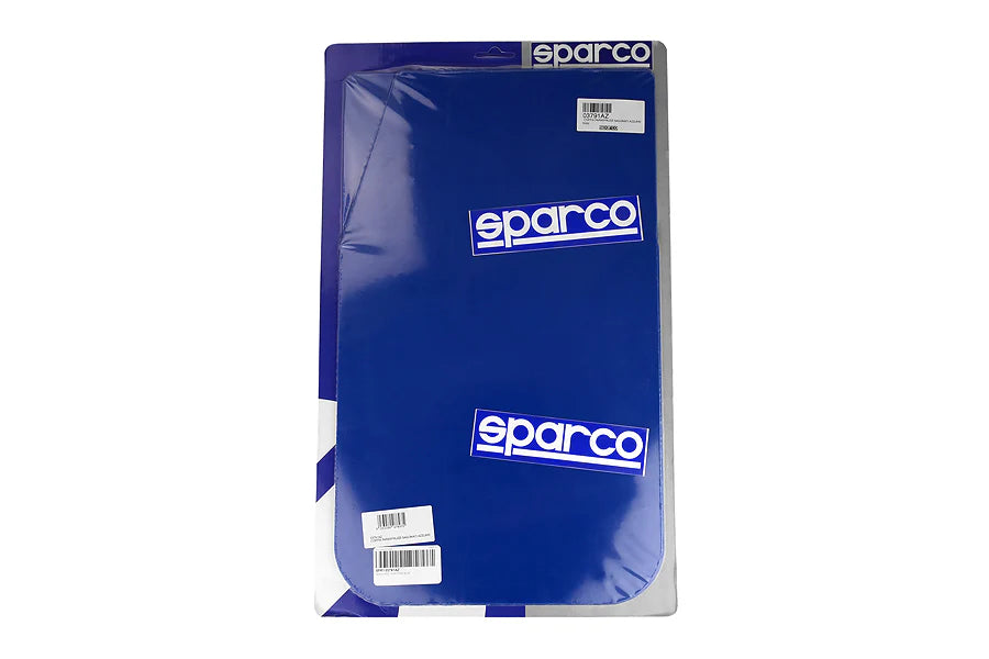 Sparco Mud Flap Pair Blue