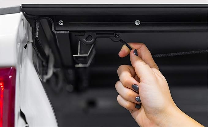 Access 2024 Toyota Tacoma 5ft Bed LOMAX Folding Hard Cover - Black Urethane