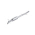 MBRP 2024+ Ford Ranger 2.3L EcoBoost 3in Single Rear Turn Down Aluminized Steel Cat-Back Exhaust