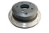 DBA 05 Pontiac GTO Rear Slotted 4000 Series Rotor