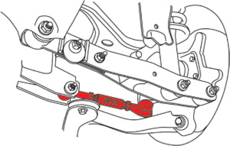 SPC Performance 08-16 Subaru Impreza / 09-18 Forester Rear Adjustable Toe Arm - Each