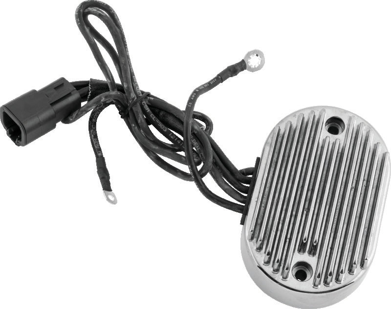 Twin Power 01-06 Softail Voltage Regulator Chrome Replaces H-D 74540-01 38 Amp