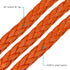 Borne Off-Road Synthetic Rope - 3/8in x 85ft - Orange