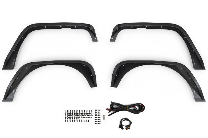 DV8 Offroad 07-18 Jeep Wrangler JK Slim Fender Flares