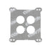 Cometic Carter AFB .060in Fiber Carburetor Mounting Gasket - 1.490in Ports - Square Bore