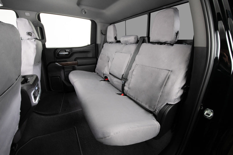 Covercraft 2024+ Jeep Gladiator Electric Polycotton SeatSaver Front Row Seat Covers - Grey