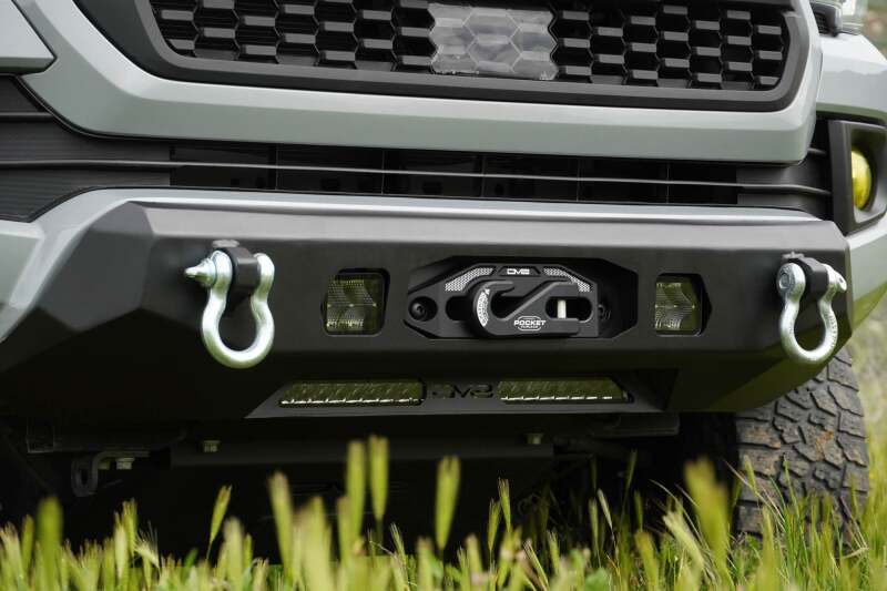 DV8 Offroad Centric Winch Bumper for 16-23 Toyota Tacoma - FBTT1-06