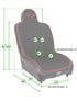 PRP Premier High Back Suspension Seats Kit for 97-02 Jeep Wrangler TJ (Pair) - Black