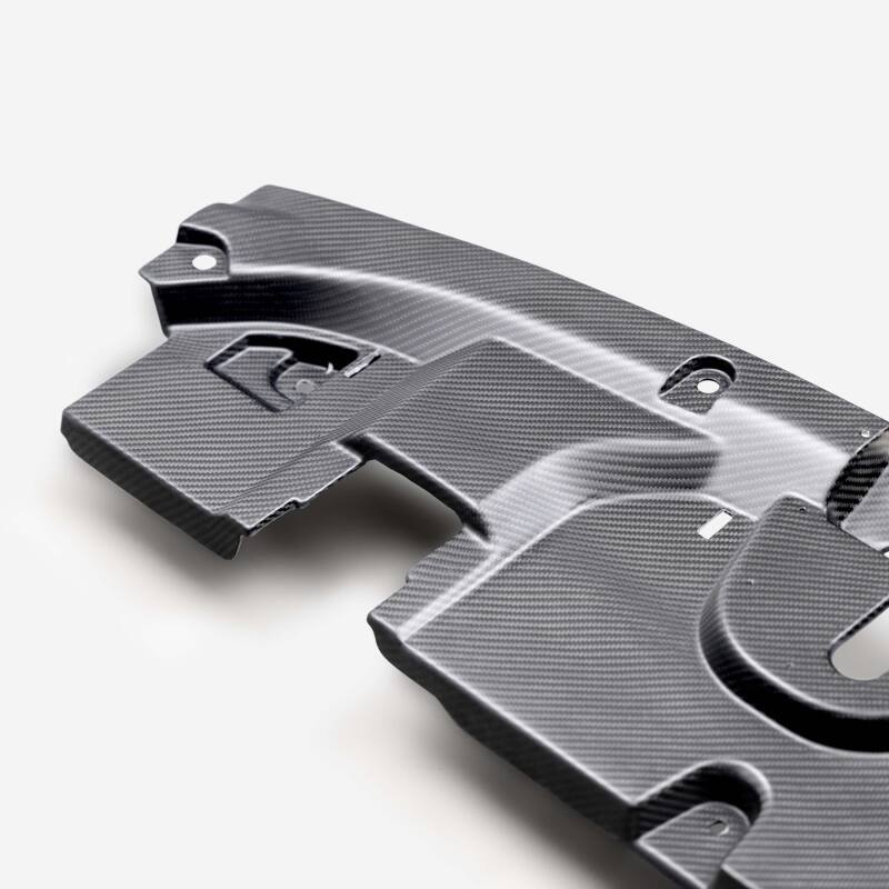 Seibon 23-24 Toyota GR Corolla Carbon Fiber Cooling Plate - Matte Finish