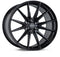 Vossen HFX-2 22x9.5 / 6x139.7 / ET20 / Deep Face / 106.1 - Satin Black Wheel