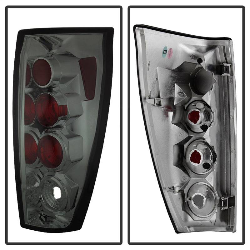 Spyder Chevy Avalanche 02-06 Euro Style Tail Lights Smoke ALT-YD-CAV04-SM