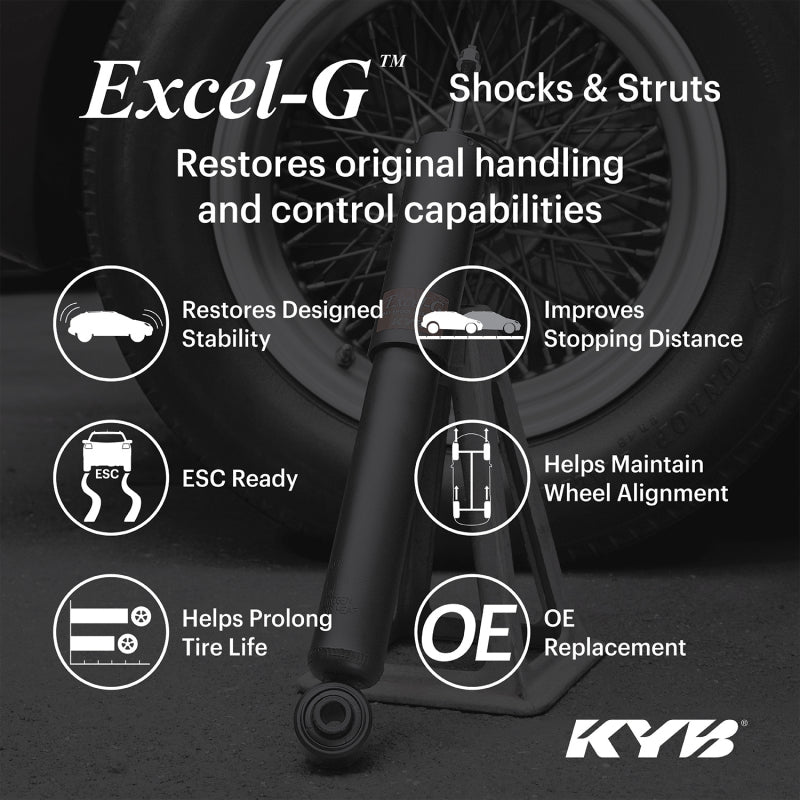 KYB Excel-G Gas Shock for 2019-2023 Honda Passport AWD Rear - 3410128