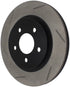 StopTech Power Slot 05-10 Mustang V6/4.0L / GT V8-4.6L Rear Right Slotted Rotor