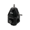 DeatschWerks Compact Carburetor Adjustable Fuel Regulator 6AN x4 Inlets - 6AN Return - Black