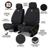 Covercraft 24-25 Jeep Wrangler Buckets Carhartt Super Dux Precision Fit Custom Front Row Seat Cover