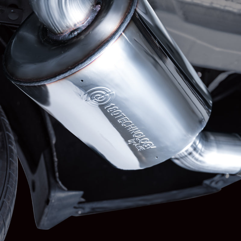 AWE Tuning Touring Edition Catback Exhaust Dual Chrome Silver Tip for Honda Civic /Acura Integra 3015-32331