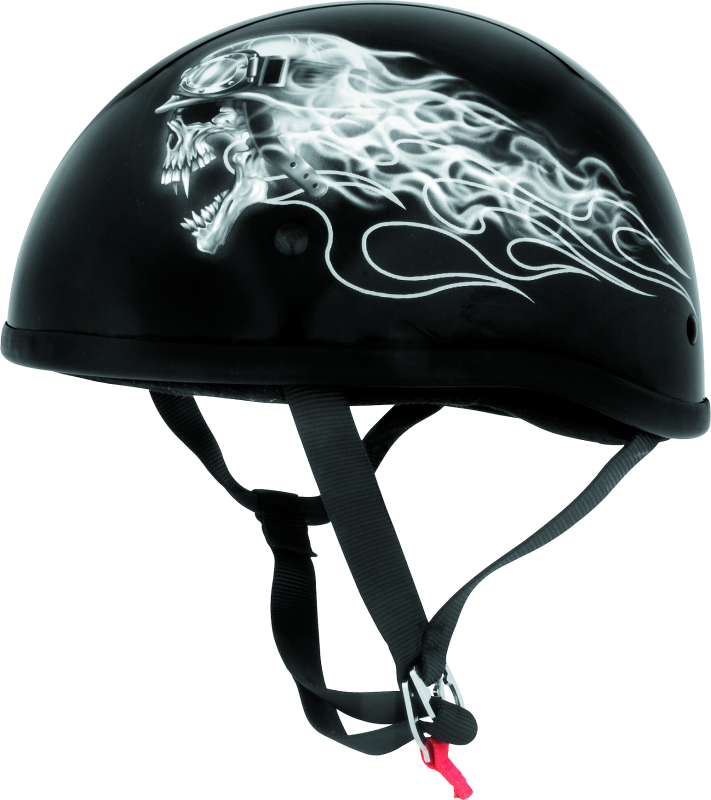 Skid Lids Biker Skull Original Helmet - Small