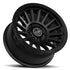 ICON Recon Pro 18x9 6 x 5.5 25mm Offset 6in BS 95.1mm Bore Satin Black Wheel