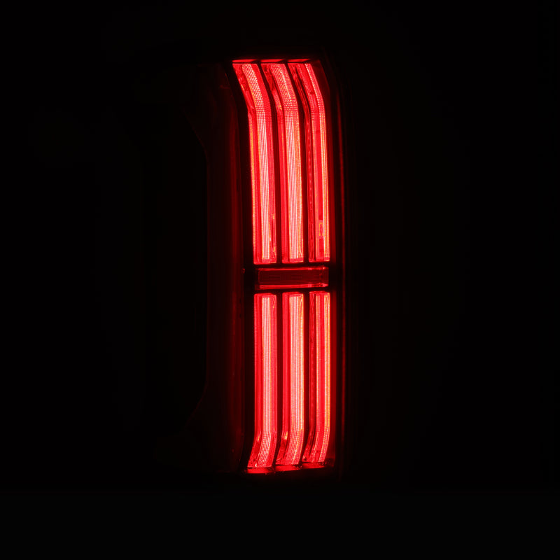 AlphaRex Nova-Series Prismatic LED Tail Lights - Alpha-Black for 24-25 Toyota Tacoma - 679030