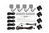 Diode Dyamics Roof Rack Scene Light Dual Color - Amber/White - Kit