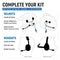 Rugged Radios Kawasaki Teryx4/Teryx5 H2 Comp Comm Kit w/ BT Intercom & 2-Way - 696/G1 GMRS