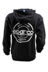 Sparco Swtshrt Hooded S-Seal Blk Lrg