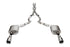 Corsa 24-25 Ford Mustang GT Xtreme 3in Cat-Back Dual Rear Exhaust w/4.5in Straight-Cut Polish Tips