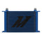 Mishimoto Universal 25 Row Oil Cooler - Blue