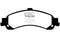 EBC 02 Cadillac Escalade 5.3 (PBR rear caliper) Yellowstuff Rear Brake Pads