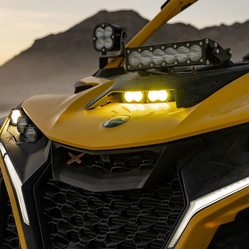 Baja Designs 2024+ Can-Am Maverick R S2 Pro Hood Light Kit