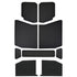 DEI 18-23 Jeep Wrangler JL 4-Door Boom Mat Headliner - 9 Piece - Black