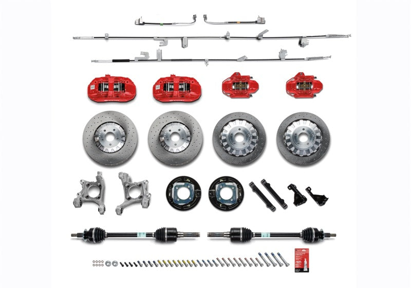 Ford Racing 15-17 Mustang GT/ 2.3L EcoBoost GT350R Brake Upgrade Kit