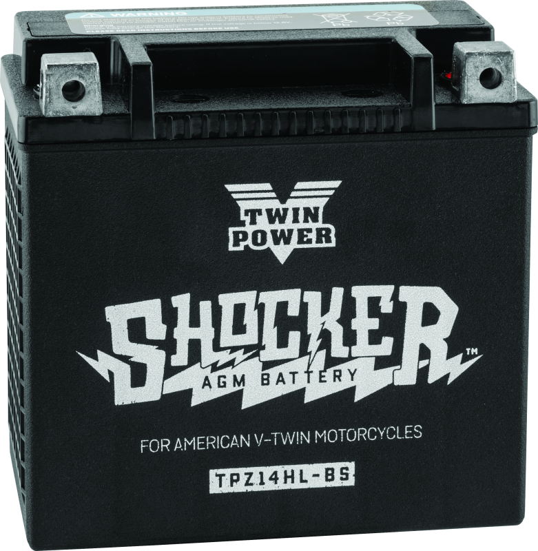 Twin Power YTX-14L Shocker Battery Replaces H-D 65958-04