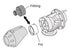 HKS SSQV Recirculation Fitting (for 29mm ID hose)