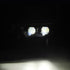 AlphaRex LUXX-Series LED Projector Headlights - Black w/Amber DRL for 22-23 Toyota Tundra