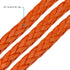 Borne Off-Road Winch Hook - 3/8in Rope - Hand Strap - Orange