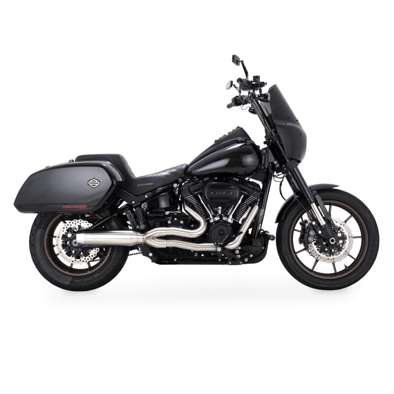 V&H 18-26 Harley Davidson M8 Narrow Tire Softail Gaslighter 2-1 HS Exhaust System