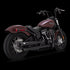 Vance & Hines 18-24 Harley Davidson Softail Models Twin Slash Slip-ons - Black