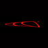 AlphaRex 20-24 Toyota Supra LUXX-Series FT-1 Style LED Tail Lights Alpha-Black
