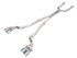 AWE BMW G90/G99 M5 Track Edition Catback Exhaust - Chrome Silver Tips