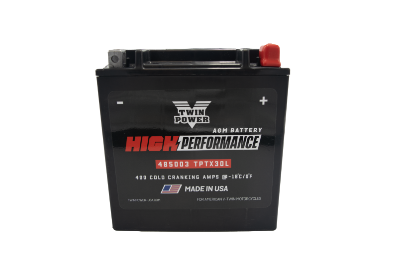 Twin Power YIX-30L High Performance Battery Replaces H-D 66010-97A Made in USA