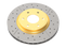 DBA 13-21 Land Rover Range Rover (L405) Front Drilled & Slotted Street Series Rotor w/Gold Hat