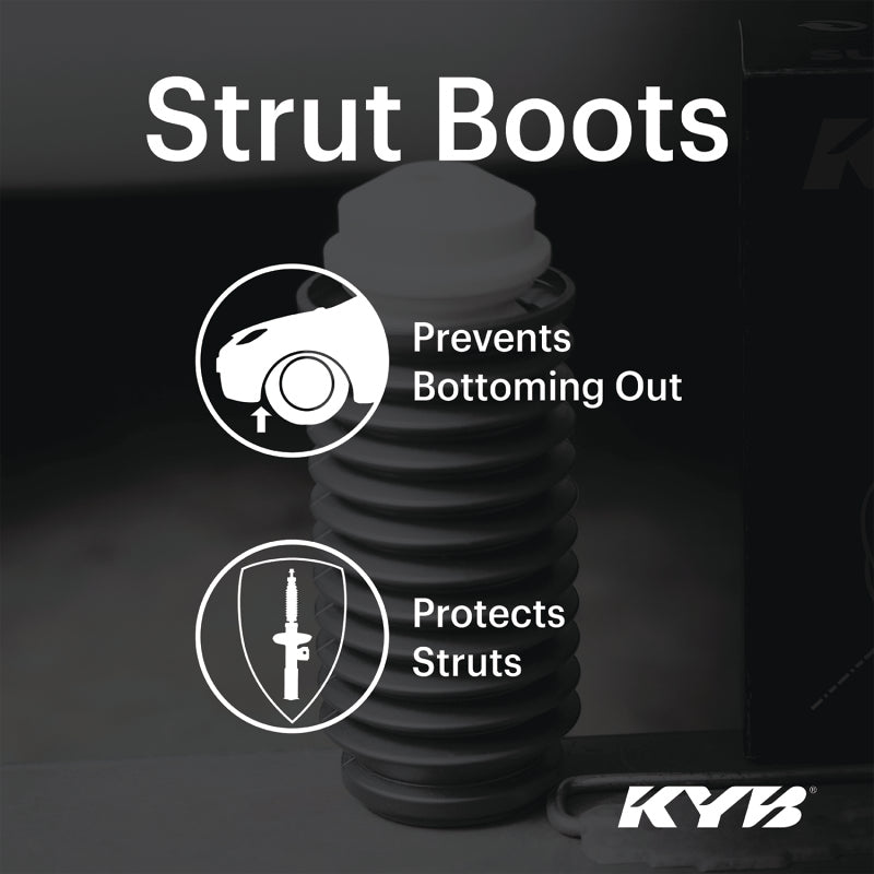 KYB Shock Absorber and Strut Boots for Suspension System Protection - SB190