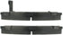 StopTech Performance 93-00 Honda Civic DX w/ Rr Drum Brakes Front Brake Pads