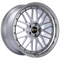 BBS LM 19x11 5x112 ET35 Diamond Silver Center Diamond Cut Lip Wheel - 82mm PFS Required