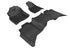 3D MAXpider Kagu 1st & 2nd Row Floor Mat for 12-20 Dodge Ram 1500/2500/3500 Crew Cab - L1DG02001509
